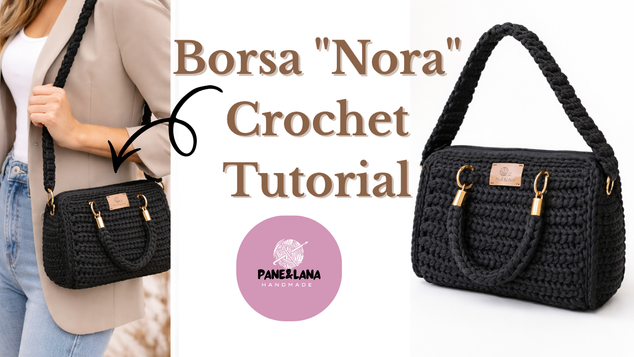 Schema Pattern Digitale Borsa Modello Nora