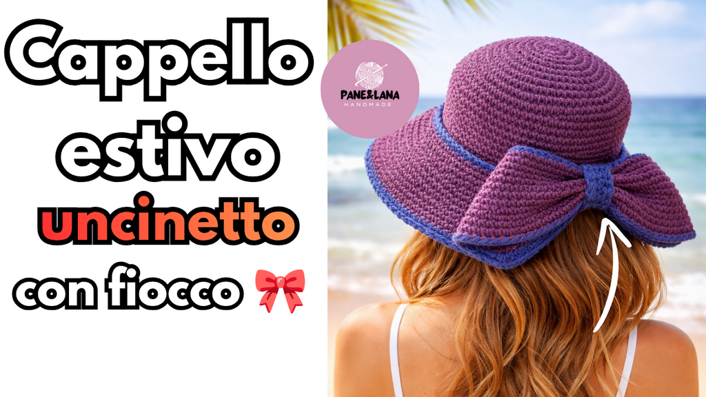 Schema Pattern Digitale Cappello Estivo Iris