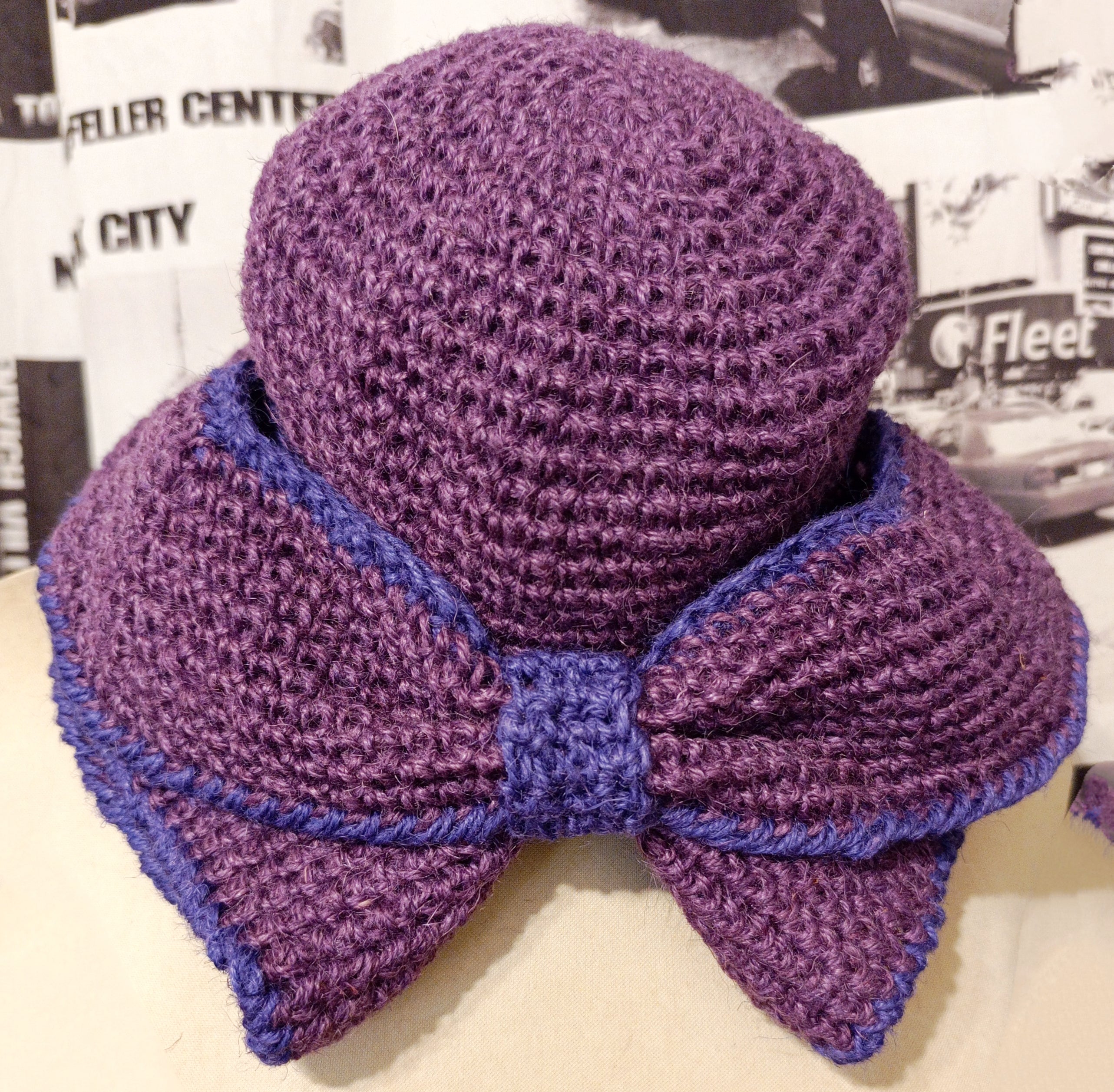 Digital Crochet Pattern Iris Summer Hat